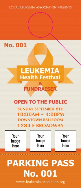 Leukemia Hang Tag