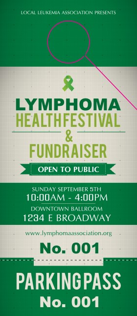 Lymphoma Hang Tag