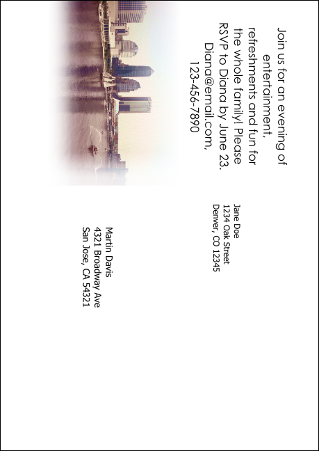 Jacksonville Postcard Mailer Product Back