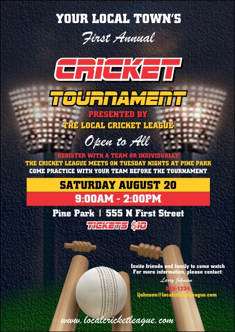 Cricket 2 Postcard Mailer