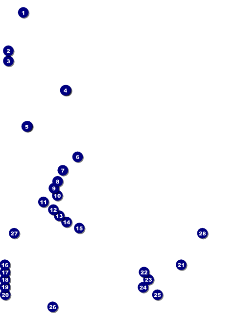 Holiday Ornament Flyer Front Field Markers