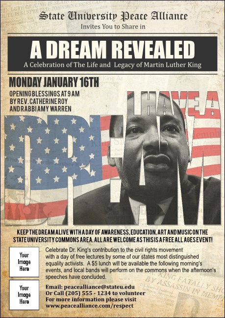 Martin Luther King Jr. Postcard