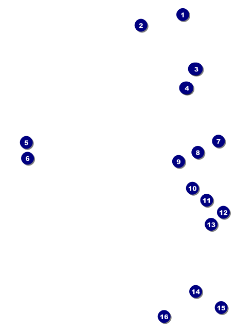 Rugby Tournament 2 Postcard Front Field Markers