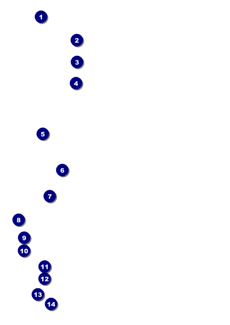Softball Challenge Postcard Front Field Markers