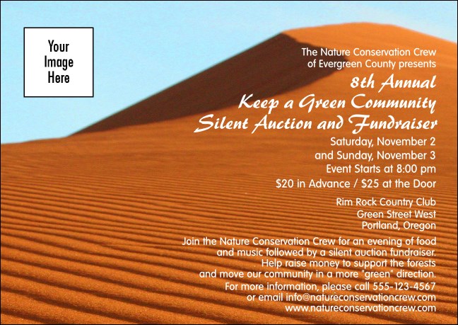 Nature Series - Desert Postcard