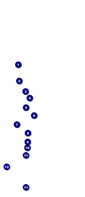 Car Show Speed Dial Hang Tag Front Field Markers