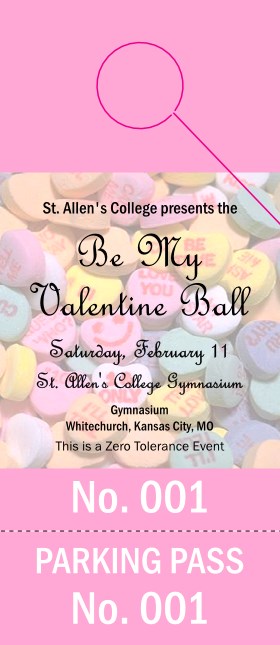 Valentine's Day Hang Tag