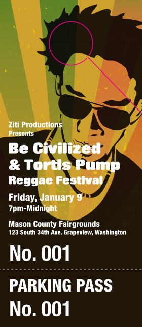 Reggae Hang Tag