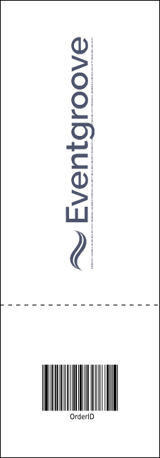 Holiday Tree Raffle Ticket Product Back