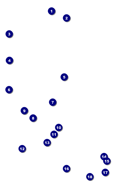 Graduation - Green Postcard Front Field Markers