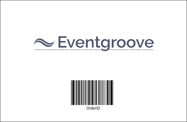 Symphony VIP Event Badge Small Product Back