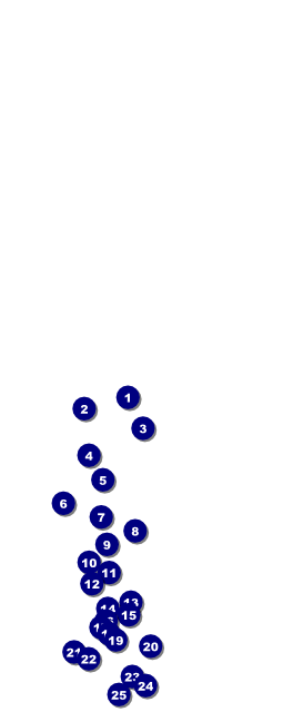 Symphony Table Tent Front Field Markers