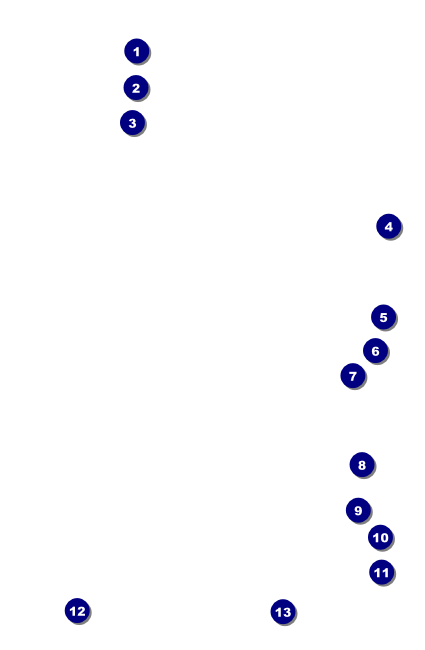 Bass Fishing Tournament Drink Ticket Front Field Markers