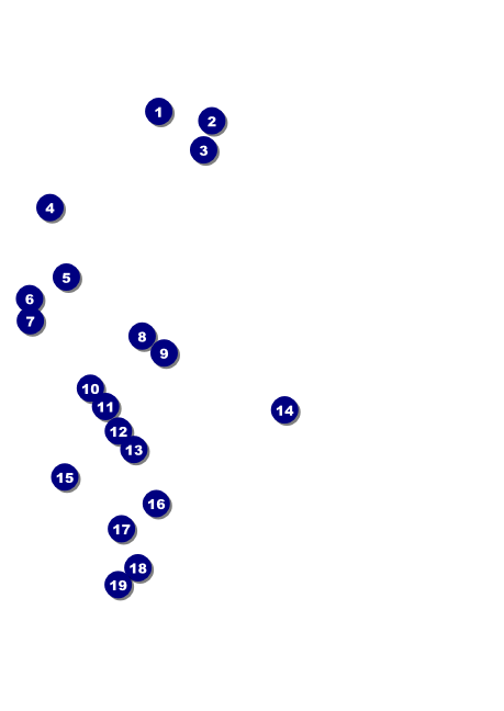 Chocolate  Postcard Mailer Front Field Markers