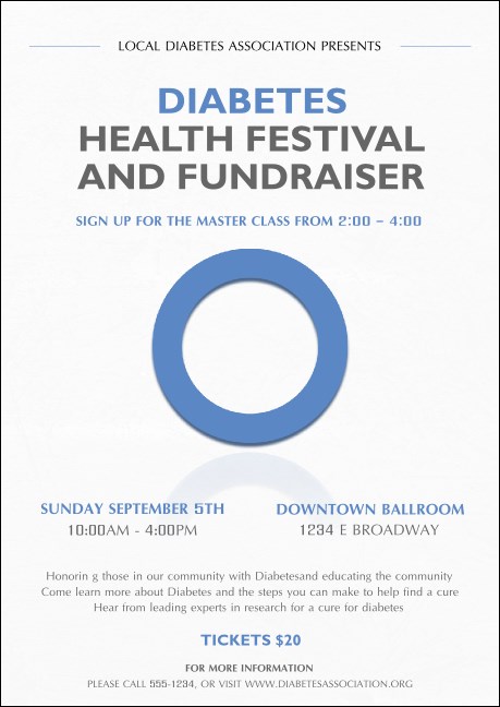 Diabetes Postcard Mailer