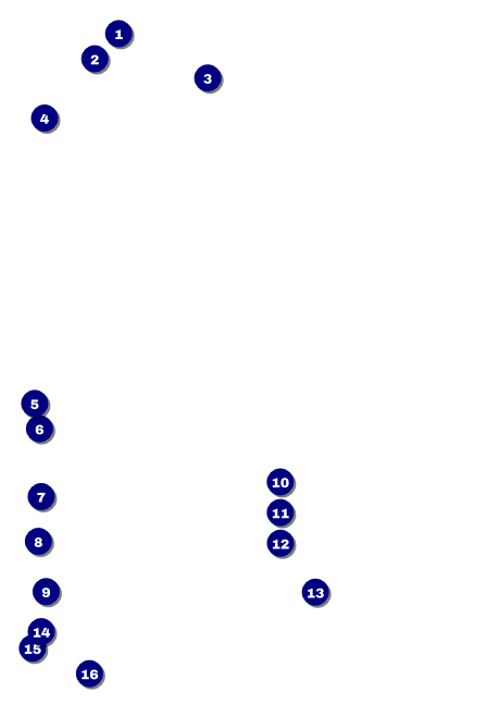 Fundraising Hands Postcard Mailer Front Field Markers