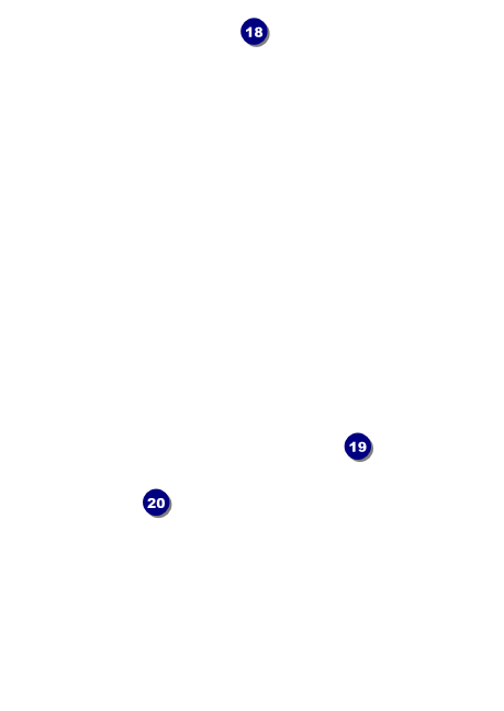 Golden Ornament Postcard Mailer Back Field Markers