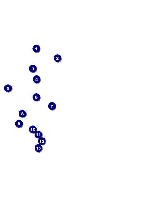 Hip Hop Green Postcard Mailer Front Field Markers