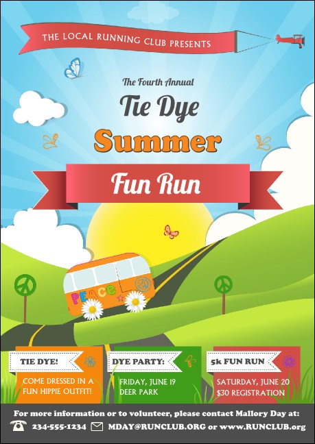 Hippie Postcard Mailer Product Front