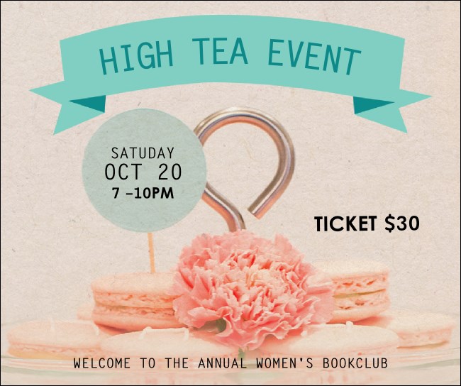 High Tea Facebook Post