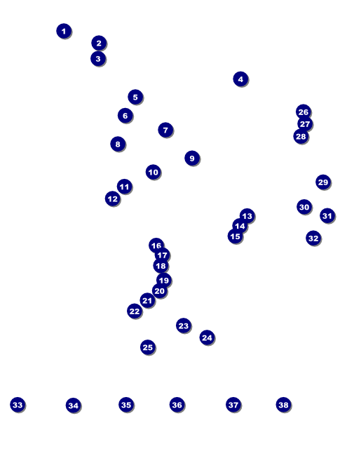 50's Swing Dance Flyer Front Field Markers