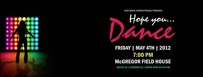 Stage Lights Facebook Cover