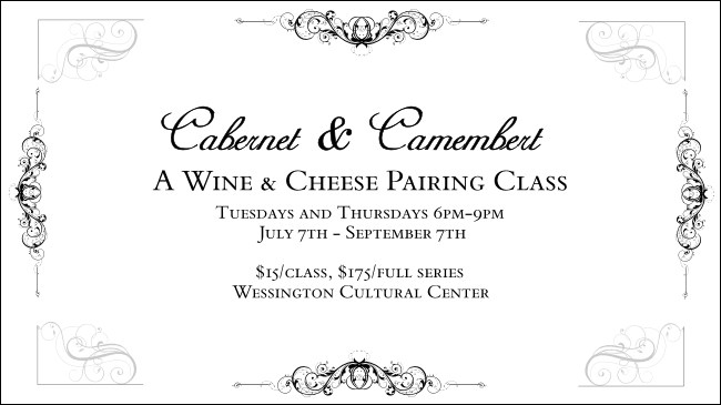 Black Tie Gala Facebook Event Cover