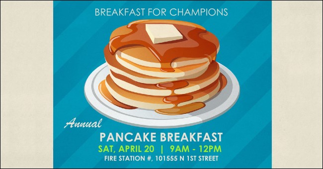 Pancake Stack Facebook Ad