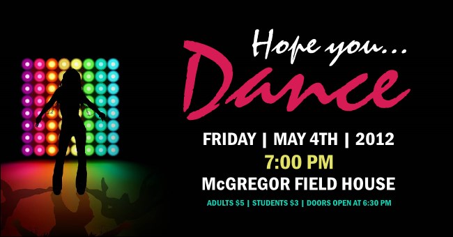 Stage Lights Facebook Ad