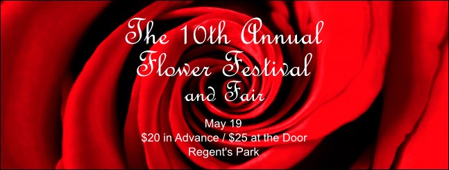 Red Rose Facebook Cover