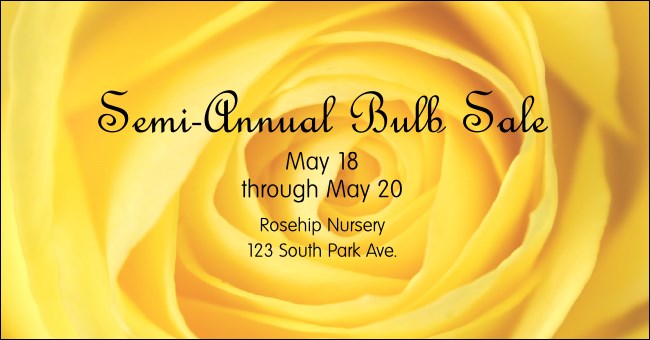 Yellow Rose Facebook App