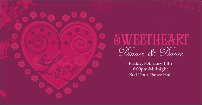 Valentine Heart Facebook App