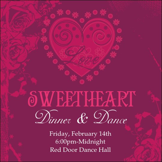 Valentine Heart Instagram Post