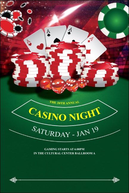 Casino Chips Pinterest Post