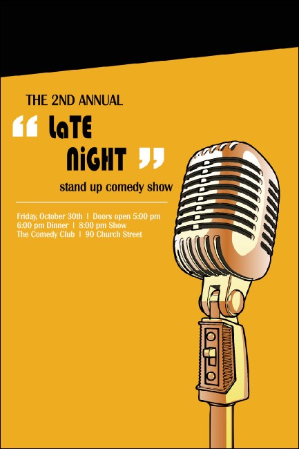 Comedy Retro Pinterest Post