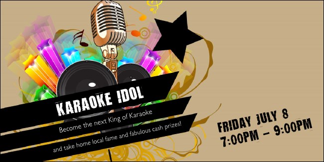 Karaoke Twitter Post