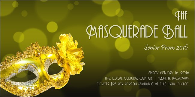 Masquerade Ball 2 Twitter Post
