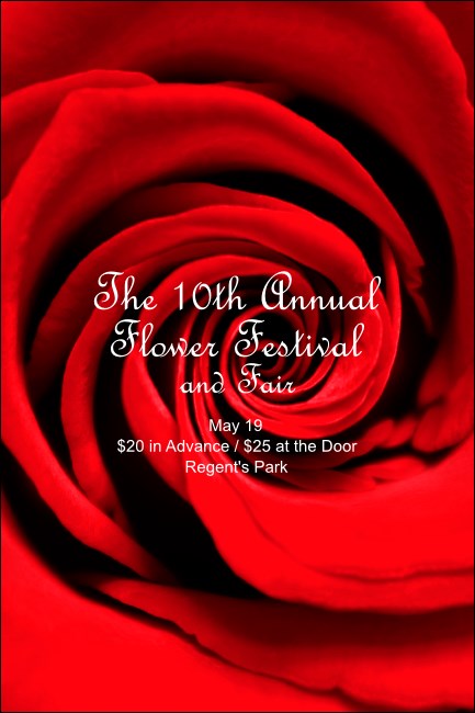 Red Rose Pinterest Post