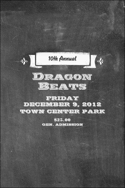 Retro Chalkboard Pinterest Post