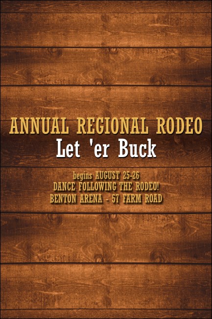 Rodeo Rustic Pinterest Post