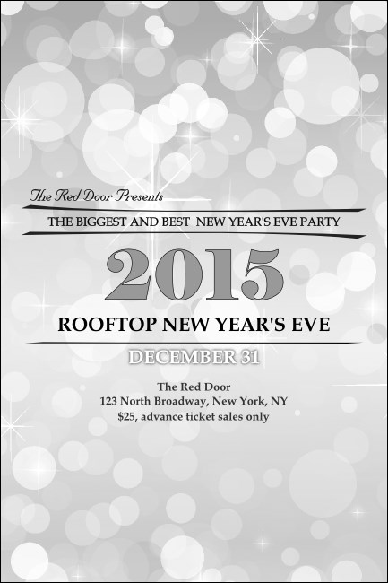 Silver Glitter Pinterest Post