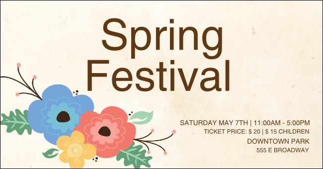 Spring Festival Twitter Post