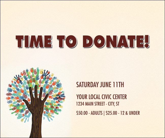 Fundraising Tree Facebook Post