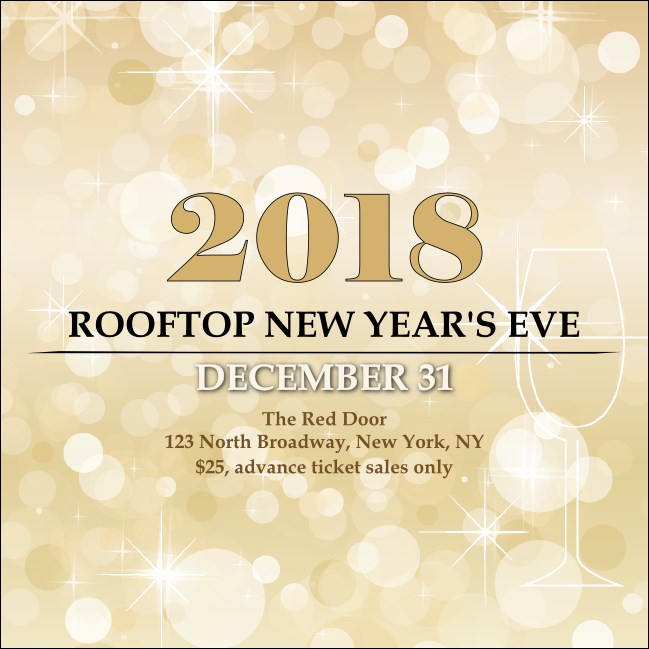 Gold Glitter Instagram