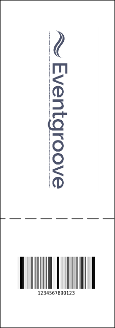 All Purpose Clouds QR Event Ticket Product Back