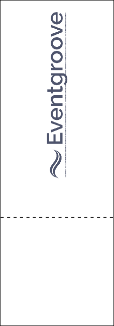 All Purpose Hex QR Event Ticket Product Back