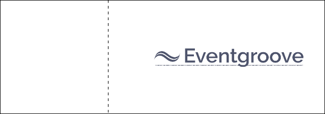 Comedy Retro QR Event Ticket Product Back