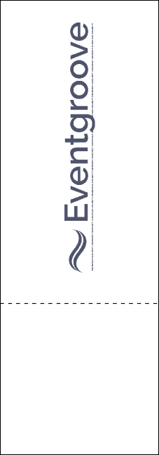 Fundraising Thermometer QR Event Ticket Product Back