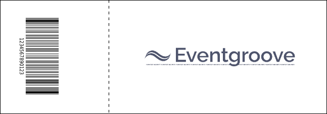 Mask QR Event Ticket Product Back