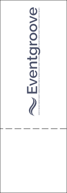 Sports Stripes QR Event Ticket Product Back